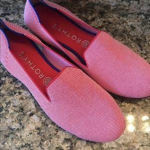 Rothy's Red Lollipop Loafers